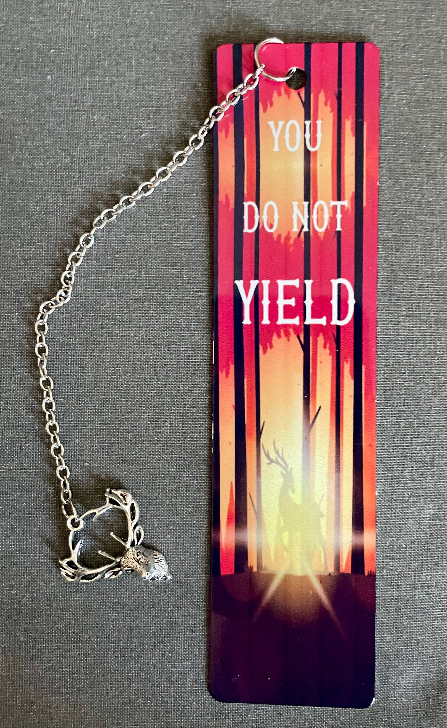 Fantasy bookmark - do not yield